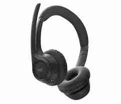 Logitech Zone 300 Wireless Bluetooth Over Ear Headset with Noise-Cancelling Microphone (981-001407)