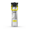 Epson C13T01C400 XL Yellow Ink Cartridge product image Installed yellow cartridge inside Epson WF-C579R printer High-yield Epson yellow ink cartridge for business use Epson original ink packaging – XL Yellow C13T01C400 Side view of Epson yellow cartridge for WF-C529R Almiria Kenya product showcase – Epson XL yellow cartridge