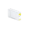 Front view of Epson C13T41F440 UltraChrome XD2 350 ml yellow ink cartridge Epson UltraChrome XD2 yellow cartridge packaging for wide-format printers Close-up of UltraChrome XD2 pigment-based yellow ink in 350 ml bottle Side angle showing Epson T41F440 yellow ink cartridge label High-capacity 350 ml Epson yellow ink cartridge next to a wide-format printer Epson SureColor printer with T41F440 UltraChrome XD2 yellow cartridge installed