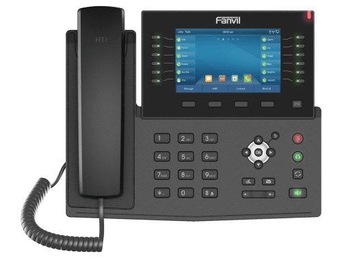 Fanvil X7C IP Phone with Bluetooth, PoE, and 60 DSS Keys