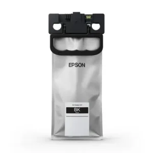 Epson C13T05A100 XL Black Ink Cartridge front view Epson WorkForce Pro WF-C87xR compatible XL black ink High-yield 10,000-page Epson C13T05A100 black cartridge Genuine Epson pigment-based XL black ink for business printers Epson black ink cartridge designed for WF-C870R, WF-C872R, WF-C875R, WF-C877R Durable, smudge-resistant black ink for Epson Pro WF printers