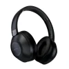 Vention SoundMate NBBB0 wireless headphones front view Side angle of Vention on-ear Bluetooth headphones Vention SoundMate NBBB0 with soft ear cushions Built-in control buttons on Vention wireless headphones Vention headphones charging via USB cable Lifestyle image of Vention headphones in use with mobile device