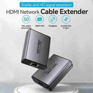 Vention HDMI Extender 60M for CAT6 and CAT7 network cable installation