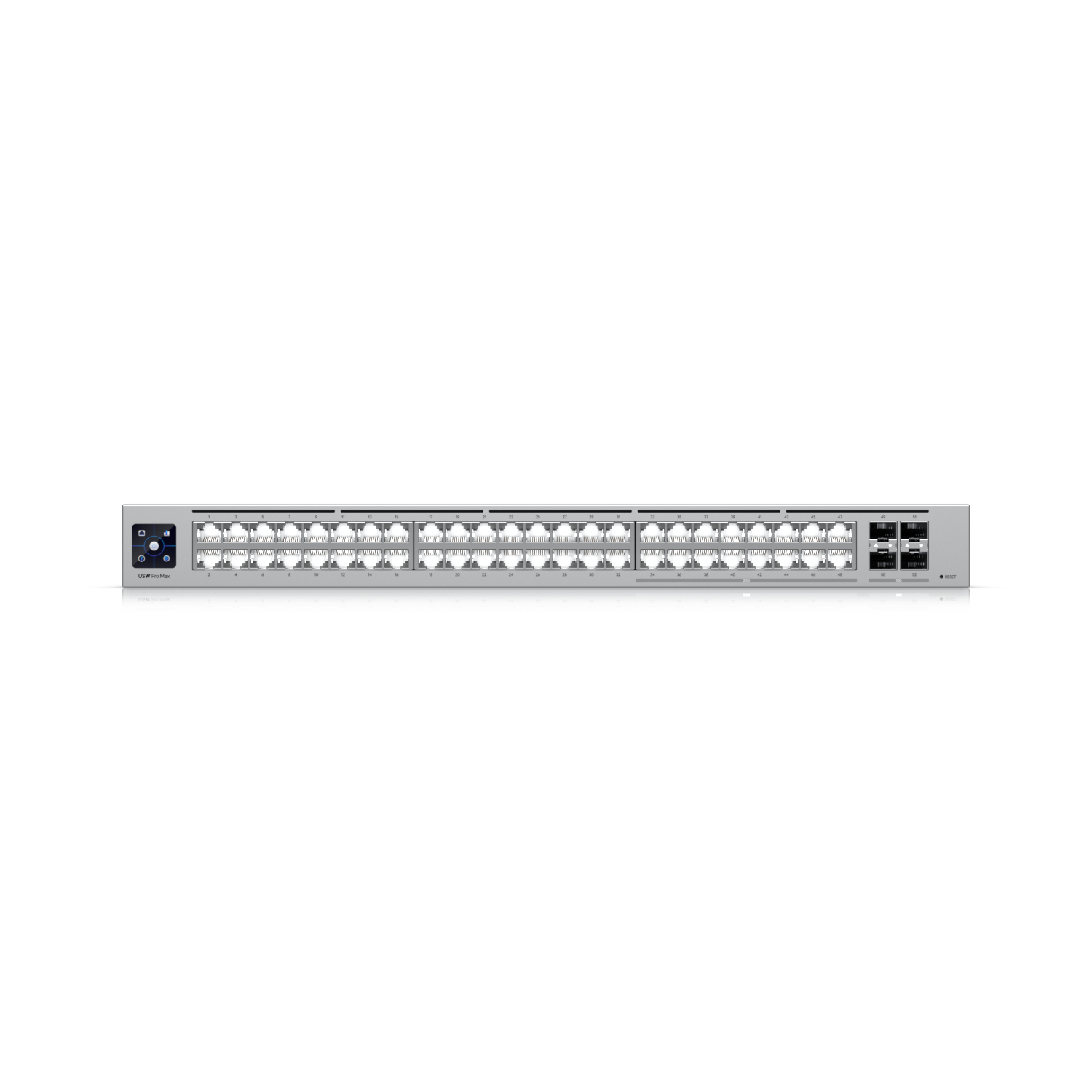 High-performance UniFi switch with 2.5GbE and 10G SFP+ uplinks