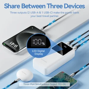 Power Bank Capacity Visualization – 30000mAh Cell Layers,