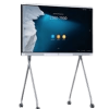 Huawei IdeaHub White Rolling Stand II for 65-86 Inch Displays Mobile Stand for Huawei IdeaHub Collaboration Panels Rolling Floor Stand for Huawei IdeaHub Screens Height-Optimized IdeaHub Rolling Cart White Durable Huawei Rolling Stand with Smooth Casters Huawei IdeaHub Stand for Office and Education Use