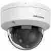 Hikvision DS-2CD1743G2-LIZ(S)U dual-light dome camera front view 4MP varifocal IP camera with built-in microphone Hikvision dome camera with motorized 2.8–12mm lens Outdoor-ready dome camera with IR and white light Hikvision smart motion detection camera with PoE DS-2CD1743G2-LIZ(S)U with IP67 and IK08 protection rating