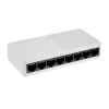 Hikvision DS-3E0108D-O 8-Port Fast Ethernet Switch Compact plastic switch by Hikvision Hikvision desktop 8-port switch 10/100 Mbps Fast Ethernet Network Switch Energy-efficient Hikvision plastic switch ABS-cased 8-port unmanaged switch