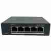 Hikvision DS-3E0505-O 5-Port Gigabit Switch Compact Hikvision Gigabit Network Switch Metal Shell Desktop Network Switch Fanless Silent Gigabit Switch 10Gbps 5-Port Switch by Hikvision Hikvision Energy-Efficient Network Switch