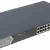 Front view of Hikvision DS-3E1526P-EI with 24 PoE ports and SFP slot Rear panel showing 6kV surge protection and power supply input VLAN configuration interface on Hikvision switch Link aggregation setup on Hikvision DS-3E1526P-EI Remote management dashboard via Hik-Partner Pro Rack-mounted Hikvision DS-3E1526P-EI in a server room
