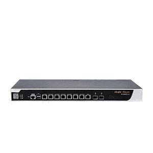 Hikvision AC Router Front View High-Performance Hikvision Business Router Hikvision Router 14Gbps Data Forwarding Hikvision Router with 288 AP Management Hikvision AC Router Multi-WAN Load Balancing Secure Hikvision Business Router for Networking