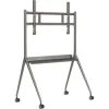 Hikvision DS-D5ABKY2-M Display Bracket for 75–86″ Screens Heavy-Duty Monitor Stand for Hikvision Flat Panels Silver Gray Bracket for Large Surveillance Displays Hikvision Wall Mount Bracket for 86-Inch Screen Professional Display Bracket with 100kg Load Capacity Hikvision Display Stand for Control Rooms and Boardrooms