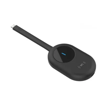 Hikvision DS-D5SC3B-B Wireless Display HDMI Device Hikvision 4K Wireless Streaming System DS-D5SC3B-B Type-C Display Transmitter 1080P and 4K Wireless HDMI Output Hikvision Hikvision Wireless Display with Fast Charging NFC-Enabled 4K Streaming Display Adapter