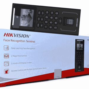 Hikvision Face Recognition Terminal Access Control 2MP Face Recognition Device with LCD Display Hikvision Facial Authentication Terminal Anti-Spoofing Face Recognition System Secure Entry Terminal with Card and Face Access Compact Hikvision Face Recognition Panel