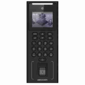 Hikvision Face Recognition Terminal Access Control 2MP Face Recognition Device with LCD Display Hikvision Facial Authentication Terminal Anti-Spoofing Face Recognition System Secure Entry Terminal with Card and Face Access Compact Hikvision Face Recognition Panel