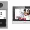 Hikvision IP Video Door and Indoor Station Kit Hikvision 7-Inch Touchscreen Indoor Station Full HD Hikvision Door Station with IR Night Vision Hikvision Video Intercom System with PoE Smart Door Entry System from Hikvision Surface-Mount Door Station and Indoor Unit by Hikvision