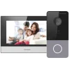 Hikvision IP Video Door and Indoor Station Kit Hikvision 7-Inch Touchscreen Indoor Station Full HD Hikvision Door Station with IR Night Vision Hikvision Video Intercom System with PoE Smart Door Entry System from Hikvision Surface-Mount Door Station and Indoor Unit by Hikvision