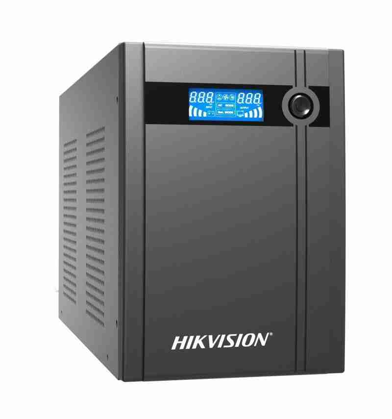 Hikvision - DS-UPS3000 3000VA 1800W Line Interactive UPS with LCD Display High-Performance 3kVA UPS for Servers and CCTV Backup Power Solution 3000VA UPS Front View LCD Display 3000VA UPS Battery Backup System Advanced Surge Protection UPS 1800W Mecer 3000VA Vesta 3000 Line Interactive UPS