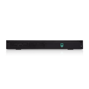 Rack-mountable EdgeRouter with gigabit and fiber ports