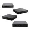 Yeastar P520 IP PBX front panel view Yeastar VoIP phone system with remote access P520 PBX unit with dual Ethernet ports Compact business phone system by Yeastar Yeastar P-Series PBX for SMEs Modular Yeastar IP PBX with call center features