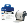 Brother DK-22205 Continuous Label Roll Front View Brother DK-22205 62mm x 30mm Thermal Label Roll Brother DK-22205 Black on White Label Tape Close-up Brother DK-22205 Label Roll for Envelopes and Folders Brother Genuine DK-22205 Label Roll Packaging Brother DK-22205 Custom Length Label Creation