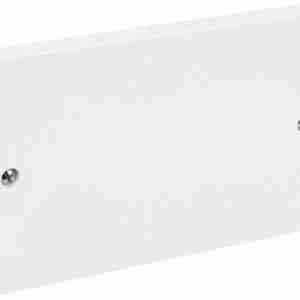 Blank Twin Cover Plate