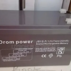 Drom Power 12V 7AH Battery