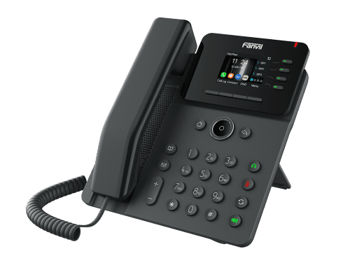 Fanvil V61G VoIP Phone for Office Use with HD Voice and 6-Way Conference