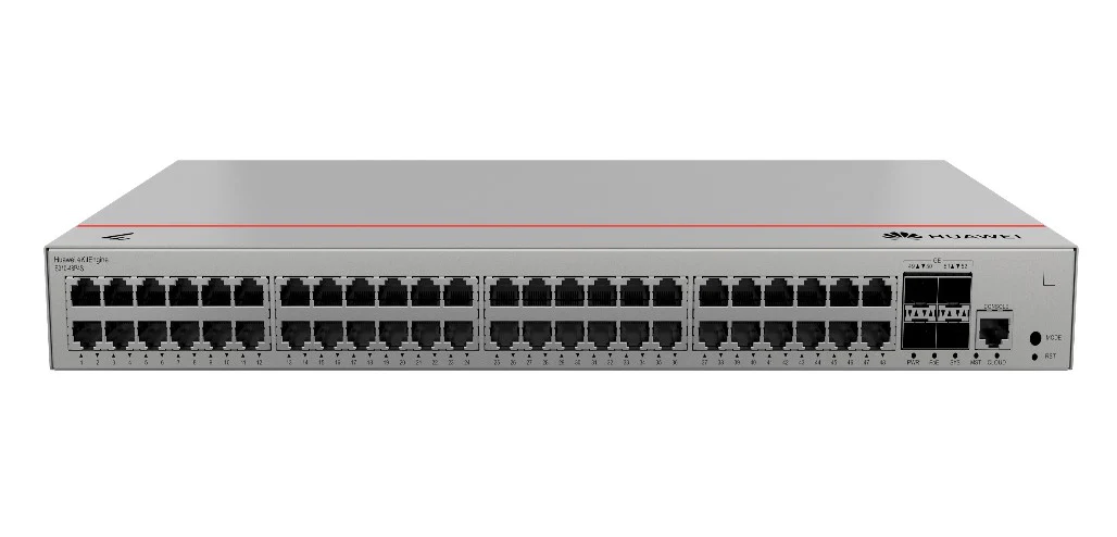 Huawei S310-48P4S 48-Port Gigabit PoE+ Switch Huawei 48-Port PoE Switch with 4 SFP Uplink Slots Huawei S310-48P4S Enterprise Networking Switch Huawei Layer 2/3 PoE+ Switch 380W S310-48P4S 48 Gigabit Ports and SFP Uplinks Huawei High-Performance PoE+ Network Switch