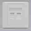 Officepoint Dual Faceplate CAT6