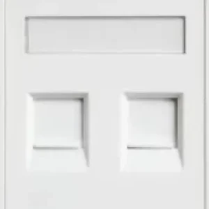 Officepoint Dual Faceplate CAT6