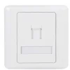 Officepoint Single Faceplate CAT6