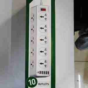 Lightwave Power Extension 10 Socket 6 USB LW-EXT-106U-3P