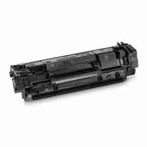 HP 136A Black Original Toner Cartridge front packaging view Side view of HP W1360A toner showing label and model number HP 136A cartridge installed in a LaserJet printer Top angle view highlighting cartridge dimensions Unboxed HP 136A toner placed next to compatible printer Close-up of toner chip and print head alignment
