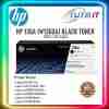 HP 136A Black Original Toner Cartridge front packaging view Side view of HP W1360A toner showing label and model number HP 136A cartridge installed in a LaserJet printer Top angle view highlighting cartridge dimensions Unboxed HP 136A toner placed next to compatible printer Close-up of toner chip and print head alignment