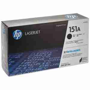HP 151A Black Original LaserJet Toner Cartridge Front View HP 151A Toner Cartridge Packaging HP W1510A Toner Cartridge Side Angle HP 151A Installed in LaserJet Pro Printer Close-up of HP 151A Toner Cartridge Label HP 151A Toner Cartridge with Recycling Guide