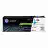 HP 230A Cyan Original LaserJet Toner Cartridge Front View HP 230A Toner Cartridge Packaging HP W2301A Toner Cartridge Side Angle HP 230A Installed in Color LaserJet Pro Printer Close-up of HP 230A Toner Cartridge Label HP 230A Toner Cartridge with Recycling Guide