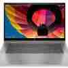 HP Envy x360 14-es1013dx front view with touchscreen active Natural Silver chassis with keyboard backlight USB Type-C and HDMI port profile view Laptop in tent mode highlighting its 2-in-1 functionality HP True Vision 5MP camera with privacy shutter Poly Studio audio grill integrated above the keyboard
