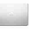 HP ProBook 450 G10 front view with screen on HP 822P5UT slim side profile with visible USB and HDMI ports Backlit keyboard and numeric keypad close-up Pike Silver finish with HP logo HP ProBook 450 G10 open with Windows 11 screen Top-down angle showing full-size keyboard and touchpad