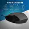 Top view of HP 150 USB Wired Mouse in black Side profile of HP 150 Mouse showcasing ergonomic design HP 150 Mouse connected via USB Type-A cable Close-up of HP 150 Mouse's scroll wheel and buttons HP 150 Mouse alongside its packaging HP 150 Mouse in use with a laptop on a desk matek.net+3