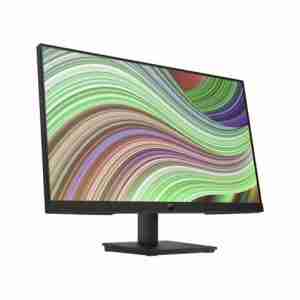 Front view of HP V27i G5 27" FHD Monitor displaying vibrant visuals Side profile showcasing the slim design of the HP V27i G5 Monitor Rear view displaying HDMI, DisplayPort, and VGA ports on the HP V27i G5 HP V27i G5 Monitor on a desk setup with clear Full HD display Close-up of the monitor's stand and base design Packaging contents of the HP V27i G5 27" FHD Monitor