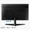 Samsung Essential Monitor 27" FHD front view in black Slim side profile of Samsung 27" Monitor HDMI and VGA ports on Samsung LS27C310EAMXUE Dual-screen desk setup with Samsung Essential Monitors Close-up of the borderless bezel on Samsung 27" FHD IPS panel showing vivid colors on Samsung 27" Monitor