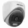 Hikvision - 2 MP Smart Hybrid Light with ColorVu Indoor Fixed Turret Camera-DS-2CE70DF0T-LPFS(2.8MM)
