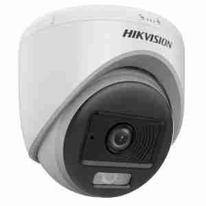 Hikvision - 2 MP Smart Hybrid Light with ColorVu Indoor Fixed Turret Camera-DS-2CE70DF0T-LPFS(2.8MM)