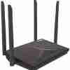 D-Link DIR-825M AC1200 Wi-Fi Router front view Side angle of DIR-825M showing external antennas D-Link dual-band router with Ethernet ports visible DIR-825M connected in a home network setup DIR-825M router streaming HD content on smart TV D-Link router showing Wi-Fi LED indicators and sleek black design