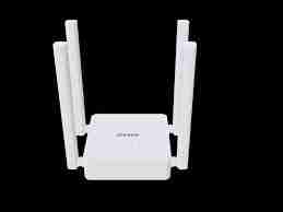 Front view of D-Link DIR-812M AC1200 Wi-Fi Router D-Link DIR-812M showing dual antennas Wi-Fi 5 router with dual band capability DIR-812M placed on a home desk setup Ethernet ports close-up on DIR-812M D-Link wireless router for home or office use