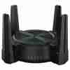 Front view of D-Link AX6000 Wi-Fi 6 Router D-Link DIR-X6080Z Multi-Gigabit ports and back panel Antenna layout for wide coverage on AX6000 router Router placed on modern desk setup Wi-Fi 6 logo on product box LED status indicators on D-Link DIR-X6080Z