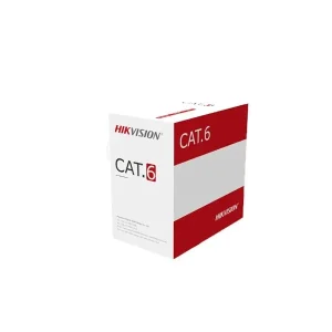 Hikvision CAT6 U/UTP Outdoor Network Cable (Solid Copper, 0.55mm) DS-1LN6OUSPE(O-STD) black 305m