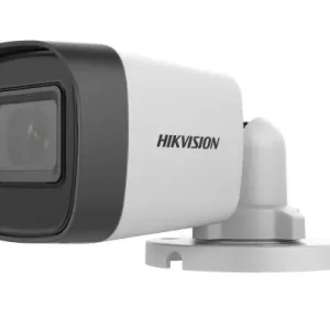 Hikvision - 5 MP Fixed Mini Bullet Camera DS-2CE16H0T-ITPF(3.6MM)(C)