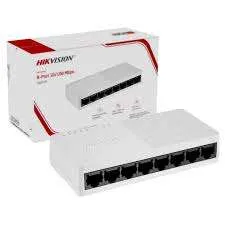 Hikvision - 8-Port Fast Ethernet Plastic Switch - DS-3E0108D-O - Image 4